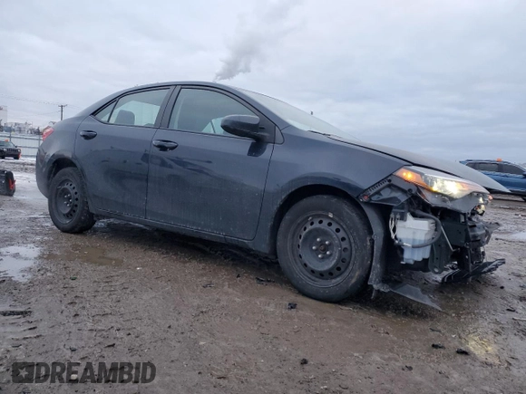 2019 Toyota Corolla L with VIN 2T1BURHE7KC173282, listed as a Copart auction lot 88806345 with 58,789 mi miles and Salvage title. Bid and sale history available at DreamBid. Image 4.