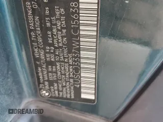 1998 BMW 3 Series Z3 2.8 z VIN 4USCJ3337WLC15638, wystawiony jako Copart lot #59053655 z przebiegiem 128 978 mil mil oraz Szkoda całkowita • Salvage title. Historia ofert i sprzedaży dostępna na DreamBid. Obrazek 13.