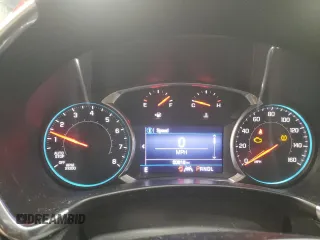 2020 Chevrolet Equinox LT with VIN 3GNAXLEX8LS587222, listed as a Copart auction lot 46708645 with 50,818 mi miles and Salvage Title. Bid and sale history available at carsss.com. Image 9.