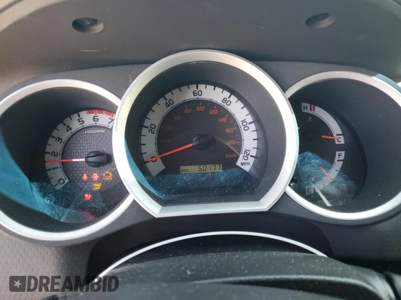 2014 Toyota Tacoma with VIN 3TMLU4EN7EM141763, listed as a Copart auction lot 59393505 with 50,177 mi miles and Salvage title. Bid and sale history available at DreamBid. Image 9.