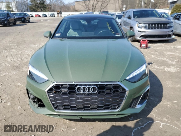 2021 Audi A5 Sportback S line Premium Plus with VIN WAUFACF57MA034297, listed as a Copart auction lot 43795064 with 39,086 mi miles. Bid and sale history available at carsss.com. Image 5.