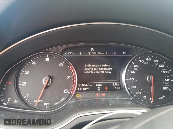 2017 Audi Q7 Premium with VIN WA1AAAF71HD041831, listed as a Copart auction lot 57890505 with 118,645 mi miles and Clean title. Bid and sale history available at DreamBid. Image 9.