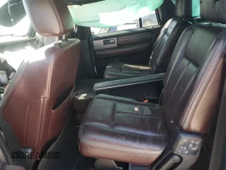 2015 Ford Expedition EL Platinum with VIN 1FMJK1LTXFEF33054, listed as a Copart auction lot 50049195 with 0 mi miles and Salvage Title. Bid and sale history available at carsss.com. Image 11.