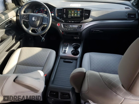 2019 Honda Passport EX-L with VIN 5FNYF7H56KB003404, listed as a Copart auction lot 53935625 with 66,890 mi miles and Salvage title. Bid and sale history available at DreamBid. Image 8.