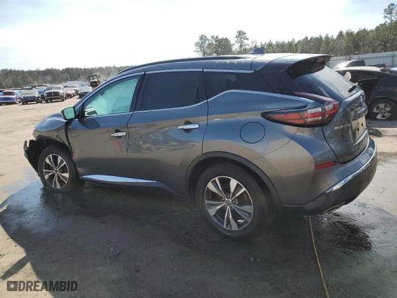 2020 Nissan Murano SV with VIN 5N1AZ2BS1LN122535, listed as a Copart auction lot 43111555 with 80,785 mi miles and Salvage Title. Bid and sale history available at carsss.com. Image 2.