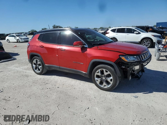 2019 Jeep Compass Limited with VIN 3C4NJCCB8KT809401, listed as a Copart auction lot 48238175 with 82,407 mi miles and Salvage title. Bid and sale history available at DreamBid. Image 4.