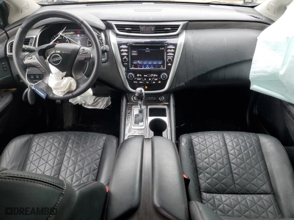 2023 Nissan Murano Platinum with VIN 5N1AZ2DS9PC107019, listed as a Copart auction lot 43552595 with 19,972 mi miles and Salvage Title. Bid and sale history available at carsss.com. Image 8.