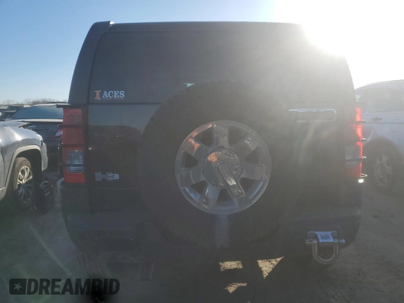 2007 Hummer H3 SUV with VIN 5GTDN13E878251661, listed as a Copart auction lot 89074525 with 151,973 mi miles and Clean Title. Bid and sale history available at DreamBid. Image 6.