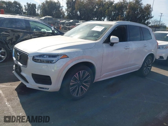 2022 Volvo XC90 Momentum with VIN YV4102PK1N1837720, listed as a IAAI auction lot 41412599 with 17,325 mi miles. Bid and sale history available at carsss.com. Image 2.