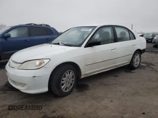 2004 Honda Civic LX with VIN 2HGES16674H574406, listed as a Copart auction lot 88926385 with 214,732 mi miles and Salvage Title. Bid and sale history available at carsss.com. Image 1.