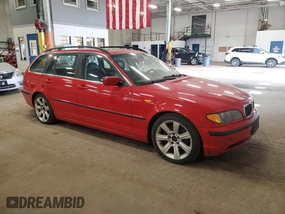 2003 BMW 3 Series 325i with VIN WBAEN33423PC12689, listed as a Copart auction lot 46623275 with 214,976 mi miles and Clean Title. Bid and sale history available at carsss.com. Image 4.