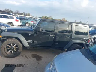 2017 Jeep Wrangler Unlimited Sport with VIN 1C4BJWDG0HL528695, listed as a IAAI auction lot 41229124 with 160,410 mi miles. Bid and sale history available at carsss.com. Image 14.