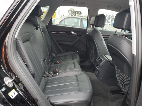 2018 Audi Q5 Premium with VIN WA1ANAFY1J2203987, listed as a Copart auction lot 50774035 with 57,424 mi miles and Salvage Title. Bid and sale history available at carsss.com. Image 11.