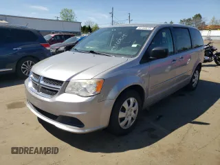 2014 Dodge Grand Caravan American Value with VIN 2C4RDGBG5ER248322, listed as a Copart auction lot 55160615 with Not Provided miles and Clean Title. Bid and sale history available at DreamBid. Image 1.