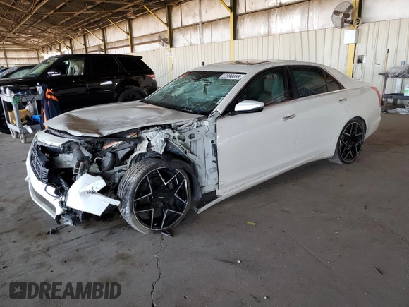 2014 Cadillac CTS Luxury RWD z VIN 1G6AR5S33E0185430, wystawiony jako Copart lot #53998555 z przebiegiem 153 283 mil mil oraz Szkoda całkowita • Salvage title. Historia ofert i sprzedaży dostępna na DreamBid. Obrazek 1.