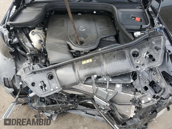 2024 Mercedes-Benz GLS 450 with VIN 4JGFF5KE7RB057873, listed as a Copart auction lot 68994884 with 18,749 mi miles and Salvage Title. Bid and sale history available at DreamBid. Image 12.