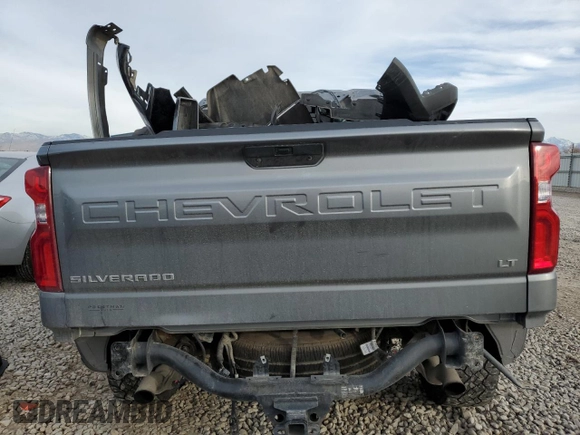 2021 Chevrolet Silverado 1500 LT Trail Boss with VIN 1GCPYFEL6MZ260014, listed as a Copart auction lot 84107774 with Not Provided miles and Salvage Title. Bid and sale history available at DreamBid. Image 6.