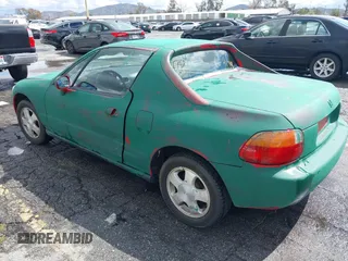 1993 Honda del Sol Si with VIN JHMEH6169PS012276, listed as a IAAI auction lot 41797595 with 169,001 mi miles. Bid and sale history available at carsss.com. Image 3.