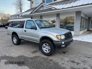 2001 Toyota Tacoma z VIN 5TEPM62N21Z865357, wystawiony jako Copart lot #42848925 z przebiegiem 150 854 mil mil oraz Czysty tytuł • Clean title. Historia ofert i sprzedaży dostępna na DreamBid. Obrazek 1.