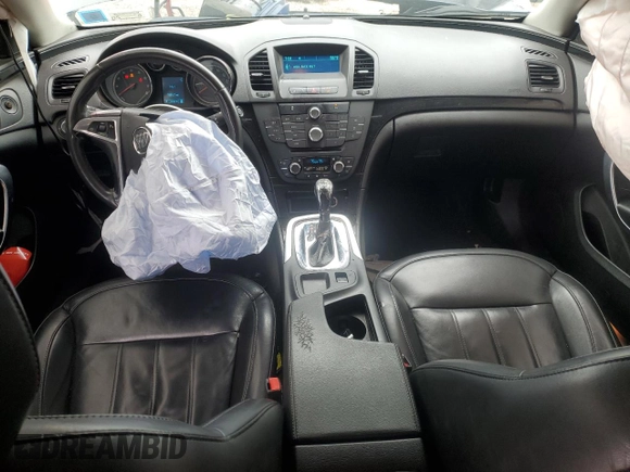 2011 Buick Regal CXL RL4 with VIN 2G4GS5EC6B9190352, listed as a Copart auction lot 55915305 with 83,378 mi miles and Salvage title. Bid and sale history available at DreamBid. Image 8.