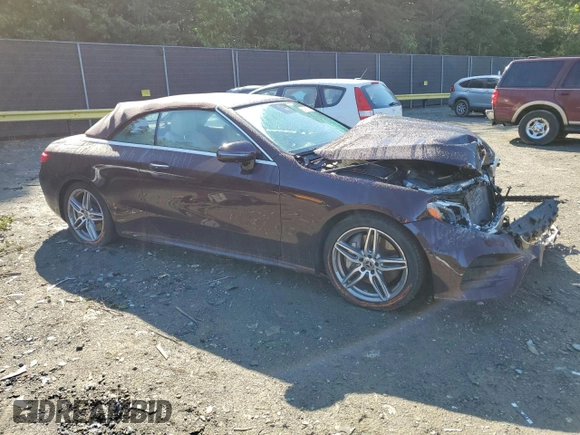 2019 Mercedes-Benz E-Class E 450 with VIN WDD1K6JB5KF118102, listed as a Copart auction lot 56460684 with 38,782 mi miles and Salvage Title. Bid and sale history available at carsss.com. Image 4.