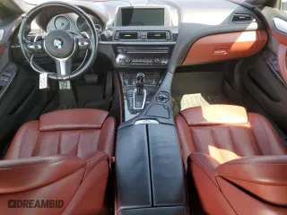2014 BMW 6 Series 650i xDrive with VIN WBA6B4C5XED099250, listed as a Copart auction lot 52734845 with 0 mi miles and Clean Title. Bid and sale history available at carsss.com. Image 8.