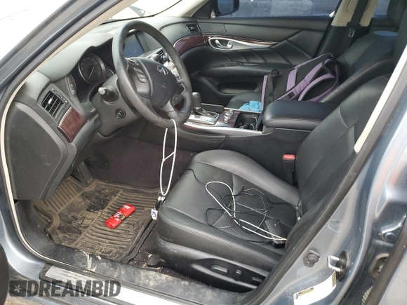 2018 Infiniti Q70 Luxe with VIN JN1BY1AR1JM220894, listed as a Copart auction lot 51790295 with Not provided miles and Salvage title. Bid and sale history available at DreamBid. Image 7.