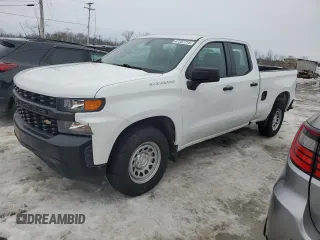 2020 Chevrolet Silverado 1500 Work Truck with VIN 1GCRWAEH4LZ315314, listed as a Copart auction lot 47257715 with 62,963 mi miles and Clean Title. Bid and sale history available at DreamBid. Image 1.