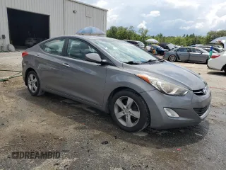 2013 Hyundai Elantra GLS with VIN 5NPDH4AE2DH408021, listed as a Copart auction lot 60660675 with 75,026 mi miles and Salvage title. Bid and sale history available at DreamBid. Image 4.