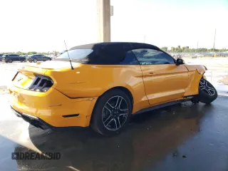 2022 Ford Mustang EcoBoost with VIN 1FATP8UH2N5147928, listed as a Copart auction lot 48338643 with 4,570 mi miles. Bid and sale history available at carsss.com. Image 3.