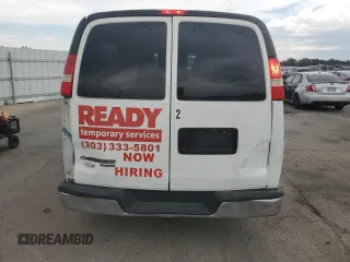 2014 Chevrolet Express Passenger LT with VIN 1GAZG1FGXE1157798, listed as a Copart auction lot 64301595 with 272,982 mi miles and Clean title. Bid and sale history available at DreamBid. Image 6.