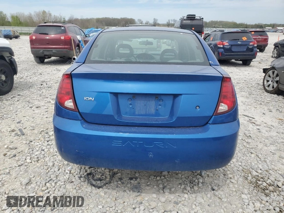 2004 Saturn ION ION 2 z VIN 1G8AZ52F94Z152914, wystawiony jako Copart lot #55096785 z przebiegiem 192 516 mil mil oraz Tytuł czysty. Historia ofert i sprzedaży dostępna na DreamBid. Obrazek 6.