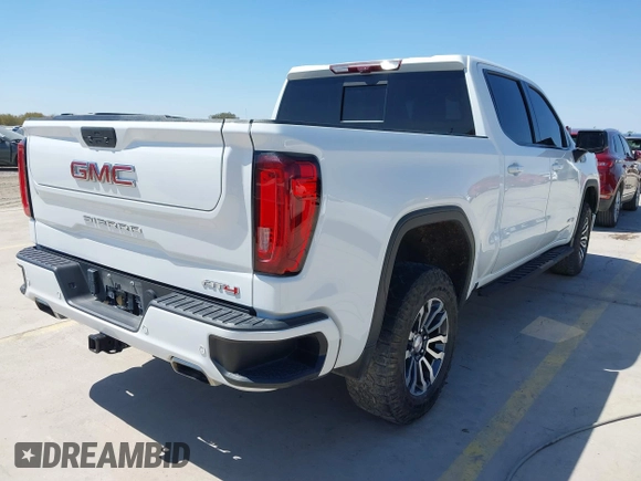 2022 GMC Sierra 1500 AT4 with VIN 3GTP9EEL7NG118666, listed as a IAAI auction lot 41796731 with 55,553 mi miles and . Bid and sale history available at DreamBid. Image 4.