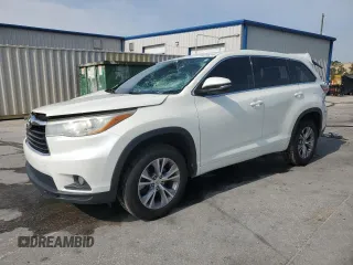2015 Toyota Highlander LE Plus z VIN 5TDZKRFH4FS080198, wystawiony jako Copart lot #59256215 z przebiegiem 80 131 mil mil oraz Nie do naprawy • Non repairable. Historia ofert i sprzedaży dostępna na DreamBid. Obrazek 1.