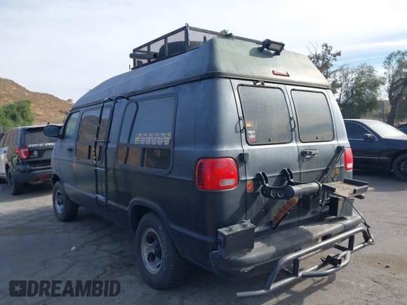 2000 Dodge Cargo Conversion with VIN 2B6HB11Y1YK165030, listed as a IAAI auction lot 41376473 with 156,829 mi miles and . Bid and sale history available at DreamBid. Image 3.
