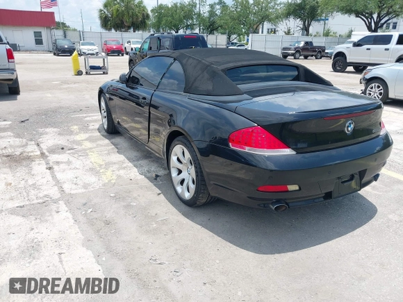 2007 BMW 6 Series 650i z VIN WBAEK13577CN82522, wystawiony jako IAAI lot #42386126 z przebiegiem 122 067 mil mil oraz . Historia ofert i sprzedaży dostępna na DreamBid. Obrazek 3.