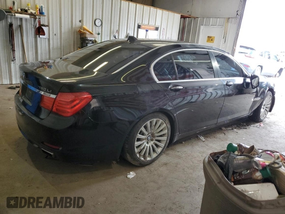 2009 BMW 7 Series 750Li с VIN WBAKB83569CY61944, выставлен на аукционе Copart как лот 53178575 с пробегом Не указан миль и Списание • Salvage title. История ставок и продаж доступна на DreamBid. Изображение 3.