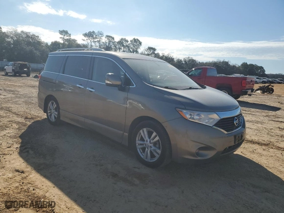 2015 Nissan Quest SL with VIN JN8AE2KP8F9133013, listed as a Copart auction lot 46684735 with 114,253 mi miles and Salvage Title. Bid and sale history available at carsss.com. Image 4.