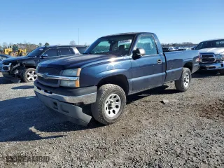2005 Chevrolet Silverado 1500 LS with VIN 1GCEK14V25Z268501, listed as a Copart auction lot 41563065 with 210,832 mi miles and Salvage Title. Bid and sale history available at carsss.com. Image 1.