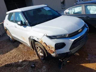 2023 Chevrolet TrailBlazer LS with VIN KL79MMS23PB167756, listed as a IAAI auction lot 41376279 with 25,973 mi miles and . Bid and sale history available at DreamBid. Image 1.