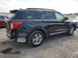 2020 Ford Explorer XLT z VIN 1FMSK8DH5LGC87327, wystawiony jako Copart lot #56248725 z przebiegiem 124 778 mil mil oraz Szkoda całkowita • Salvage title. Historia ofert i sprzedaży dostępna na DreamBid. Obrazek 3.