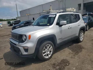 2020 Jeep Renegade Latitude with VIN ZACNJBBB2LPL39688, listed as a Copart auction lot 61492495 with 76,857 mi miles and Salvage title. Bid and sale history available at DreamBid. Image 1.