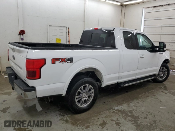 2020 Ford F-150 XL with VIN 1FTEX1EP1LKE82502, listed as a Copart auction lot 53278365 with 67,362 mi miles and Salvage title. Bid and sale history available at DreamBid. Image 3.