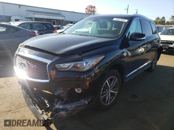 2016 Infiniti QX60 with VIN 5N1AL0MM2GC529270, listed as a Copart auction lot 70407654 with 76,916 mi miles and Non Repairable. Bid and sale history available at DreamBid. Image 1.