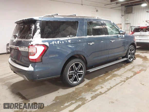 2019 Ford Expedition Max Limited with VIN 1FMJK2AT5KEA52552, listed as a IAAI auction lot 41489427 with 105,336 mi miles and . Bid and sale history available at DreamBid. Image 4.