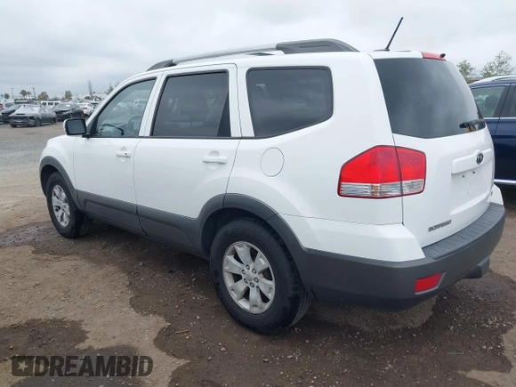 2009 Kia Borrego EX with VIN KNDJH741595027770, listed as a IAAI auction lot 41885223 with 125,417 mi miles. Bid and sale history available at carsss.com. Image 3.