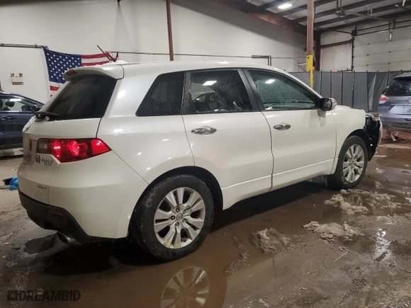 2011 Acura RDX Tech Pkg with VIN 5J8TB1H56BA000435, listed as a Copart auction lot 89010265 with 141,405 mi miles and Salvage Title. Bid and sale history available at carsss.com. Image 3.