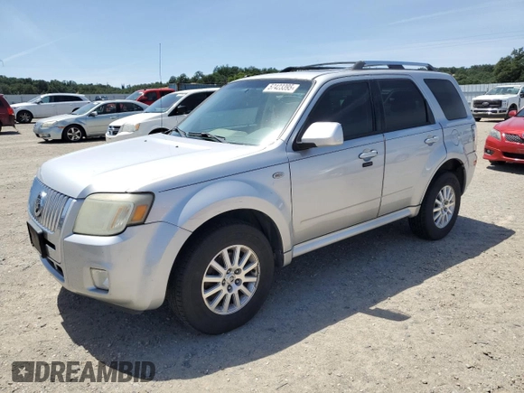2008 Mercury Mariner Premier z VIN 4M2CU87188KJ04938, wystawiony jako Copart lot #57423395 z przebiegiem 185 897 mil mil oraz Czysty tytuł • Clean title. Historia ofert i sprzedaży dostępna na DreamBid. Obrazek 1.