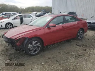 2024 Hyundai Elantra SEL z VIN KMHLS4DG6RU715968, wystawiony jako Copart lot #54139815 z przebiegiem 9 014 mil mil oraz Szkoda całkowita • Salvage title. Historia ofert i sprzedaży dostępna na DreamBid. Obrazek 1.