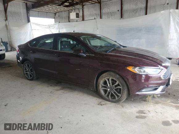 2017 Ford Fusion SE with VIN 3FA6P0HD8HR166832, listed as a Copart auction lot 56408535 with 89,503 mi miles and Salvage title. Bid and sale history available at DreamBid. Image 4.